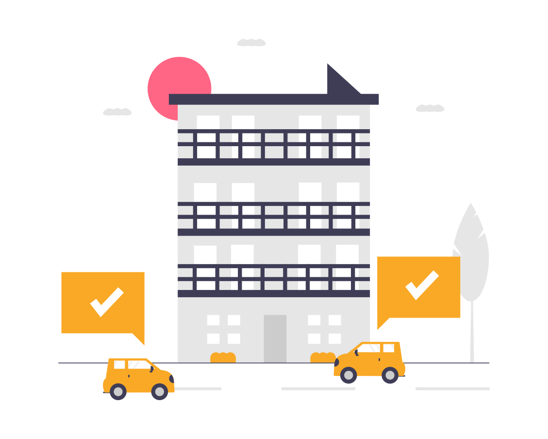 Afbeelding van een van onze taxi's